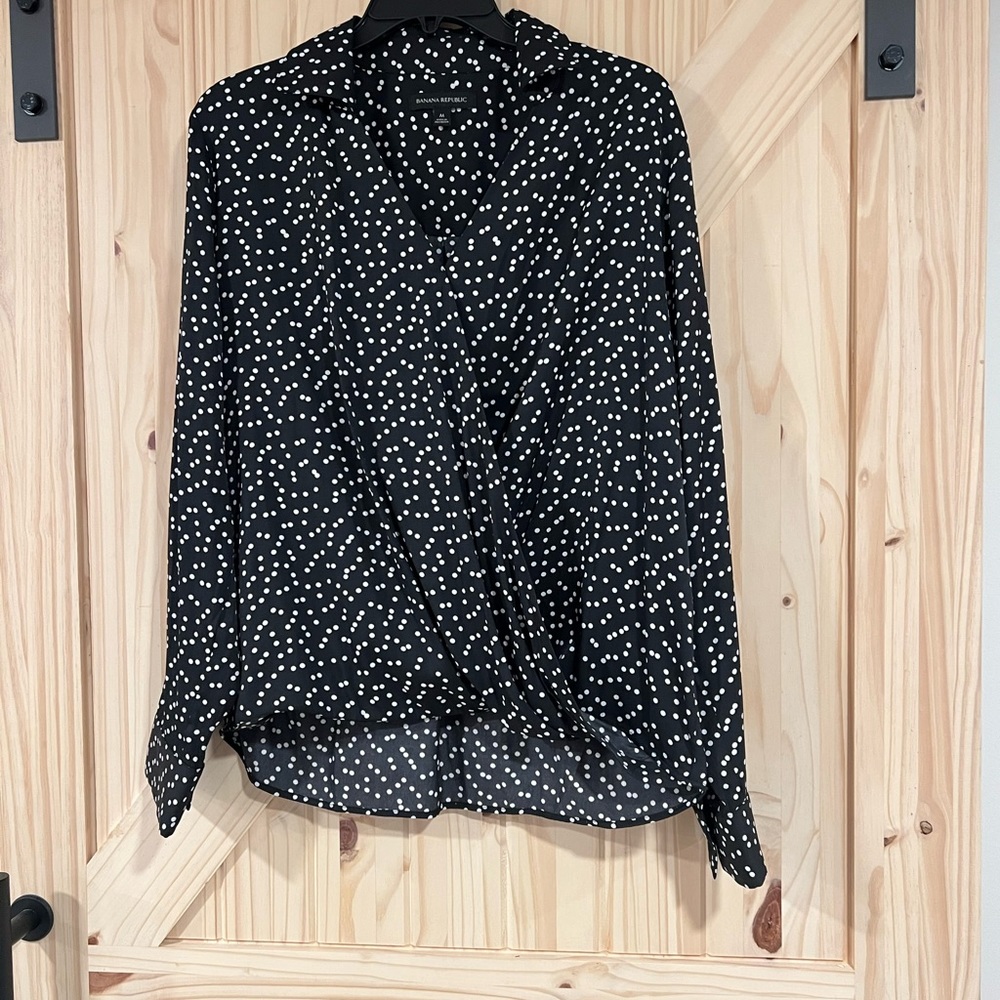 Polka Dot Banana Republic Top